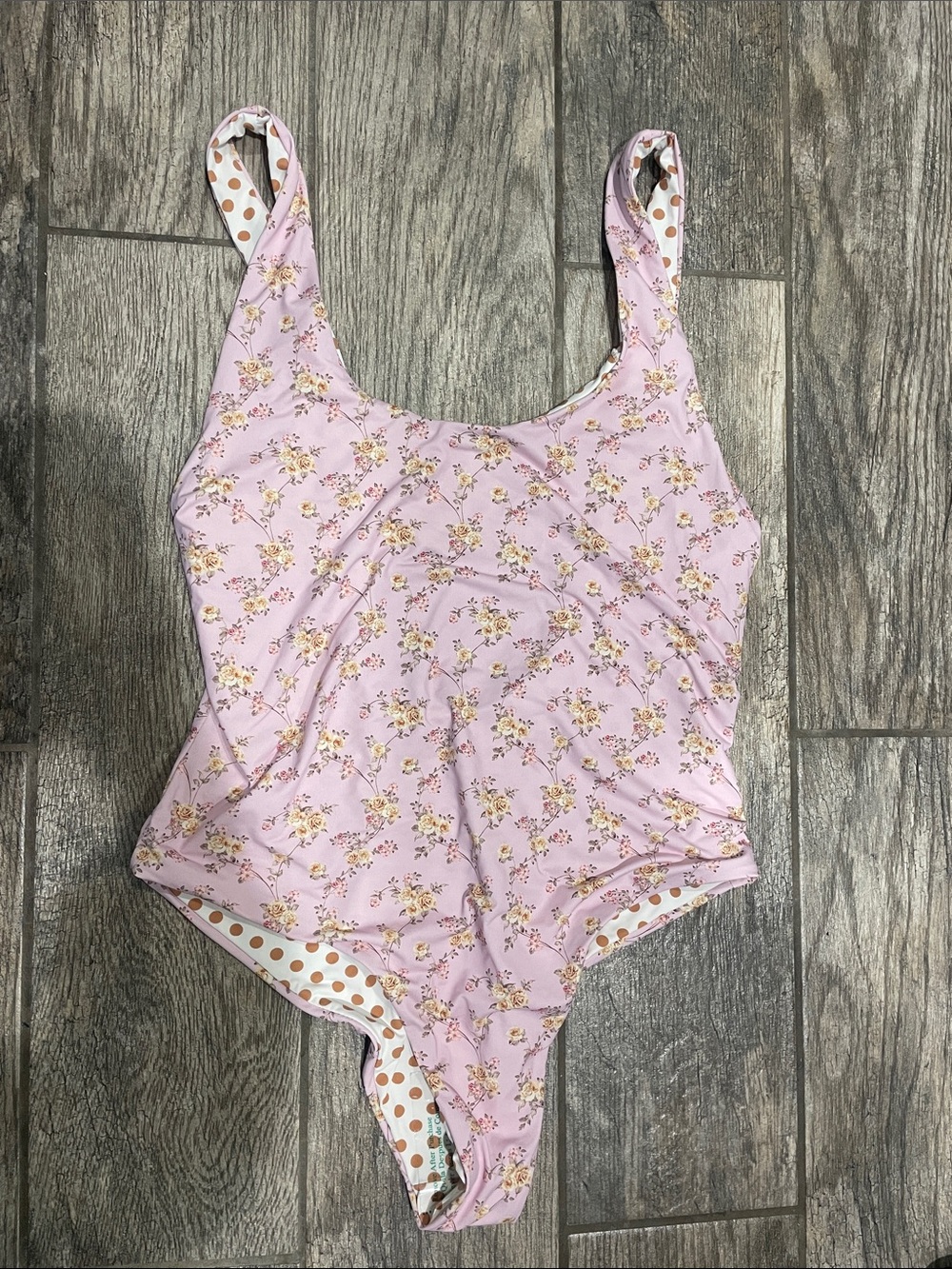 Dippin' Daisy's Pink Floral One-Piece Swimsuit